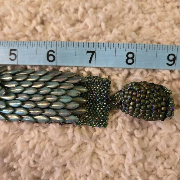 Snake Bracelet Beaded Unique - Picture 4 of 11